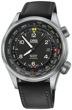 Buy this new Oris Big Crown ProPilot Altimeter with Meter Scale 47mm 01 733 7705 4164-07 5 23 19FC mens watch for the discount price of £2,422.00. UK Retailer.